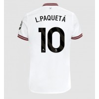 Billiga West Ham United Lucas Paqueta #10 Borta fotbollskläder 2023-24 Kortärmad